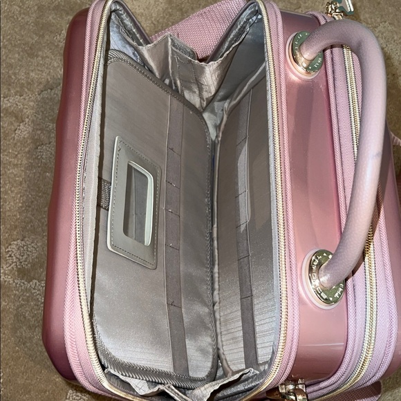 Triforce Pink Hardshell Travel Makeup Case - Picture 6 of 9